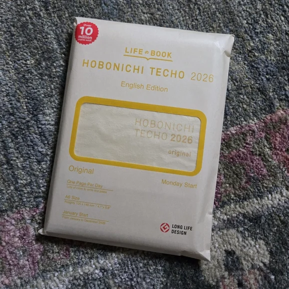 Hobonichi Techo A6 2026 Planner - Picture 1 of 2